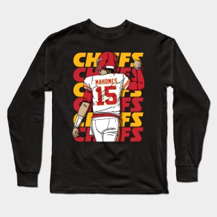 Patrick Mahomes Back Long Sleeve T-Shirt